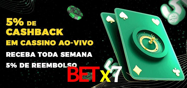 Promoções do cassino ao Vivo Betx7